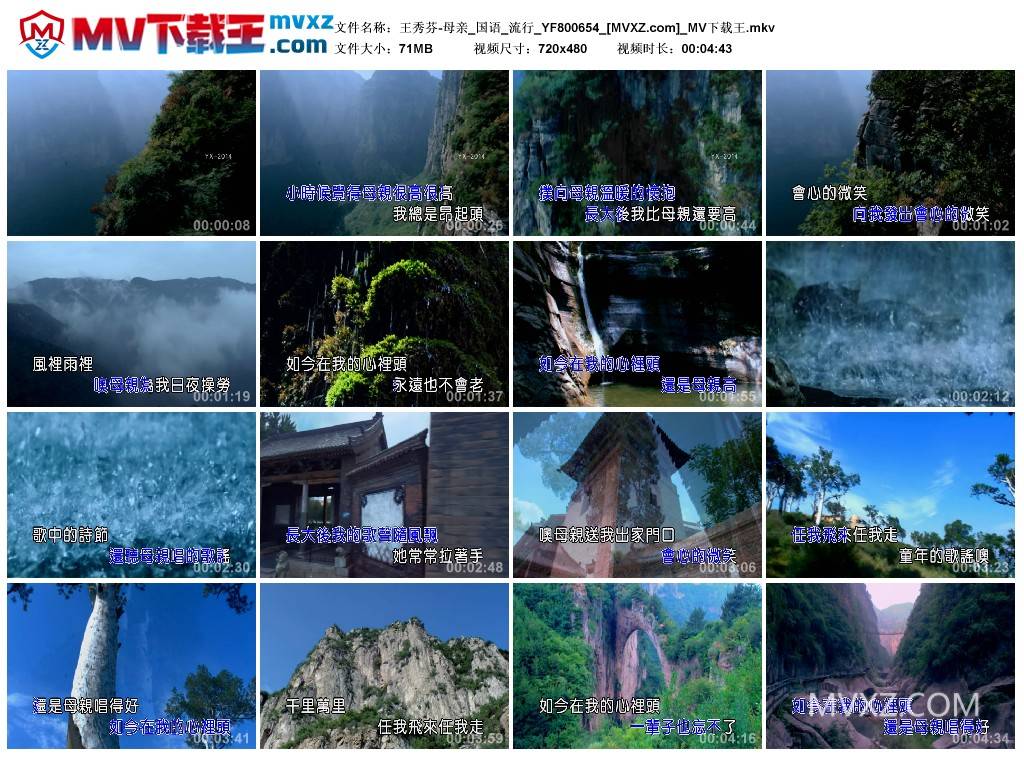 王秀芬-母亲_国语_流行_YF800654